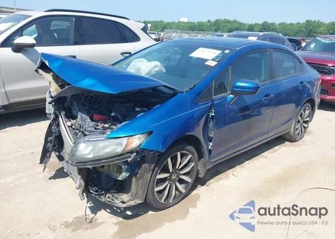 2015 Honda Civic Ex-L from USA, damaged, VIN 2HGFB2F91FH528108